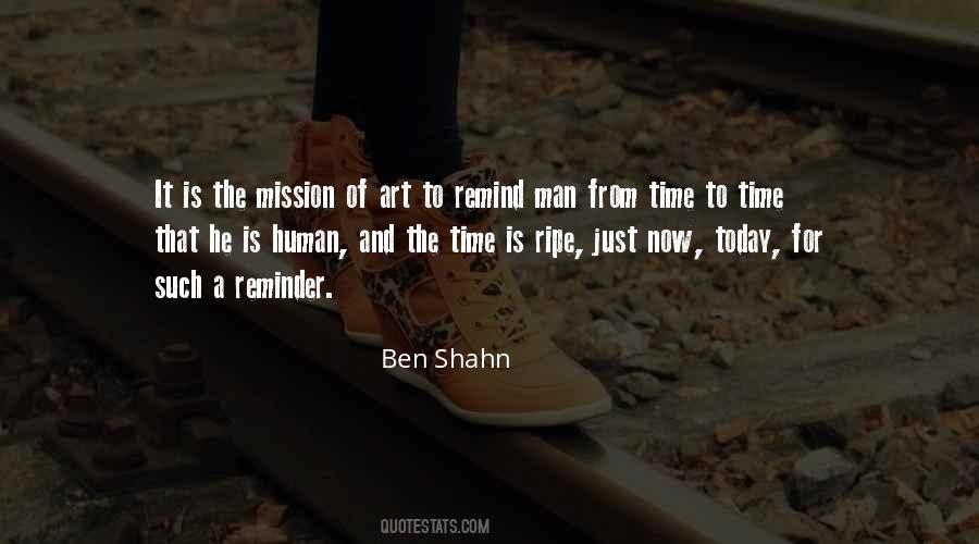 Ben Shahn Quotes #257840