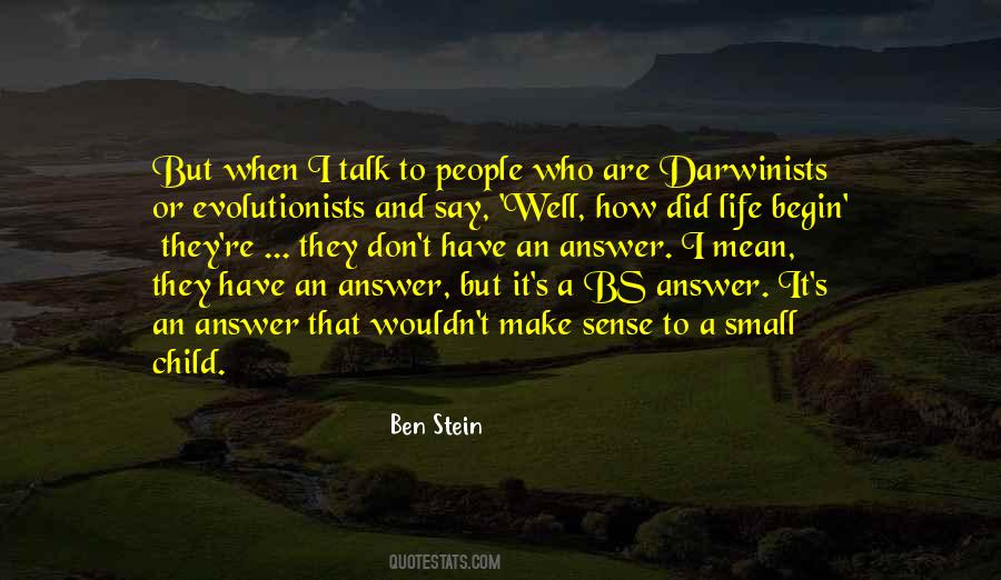 Ben Stein Quotes #1293109