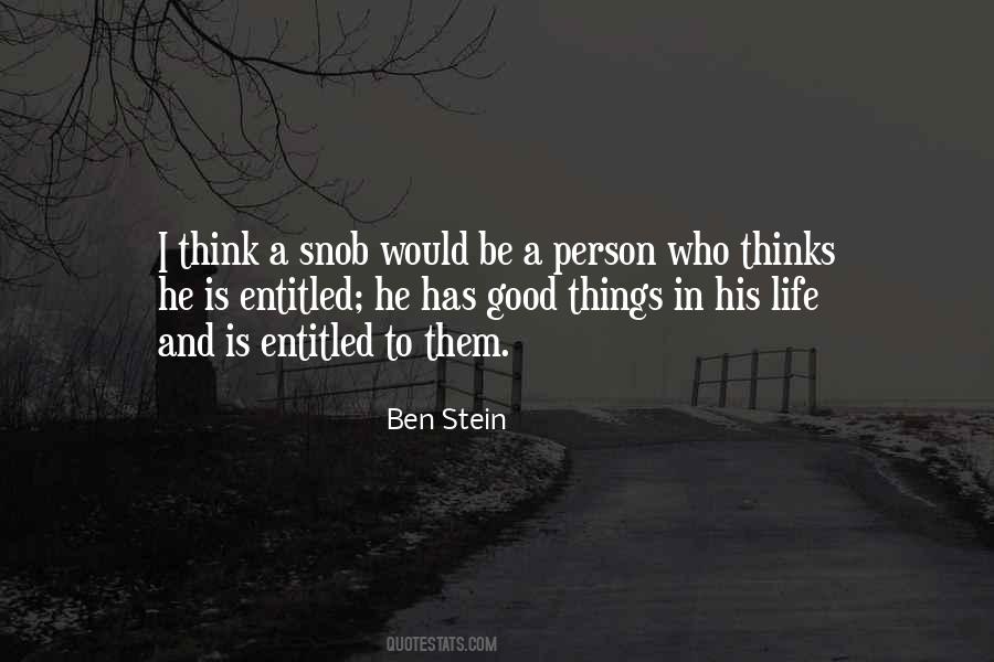 Ben Stein Quotes #275546