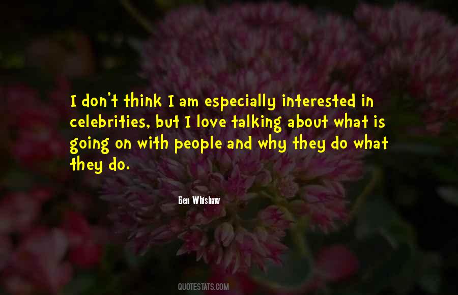 Ben Whishaw Quotes #825011