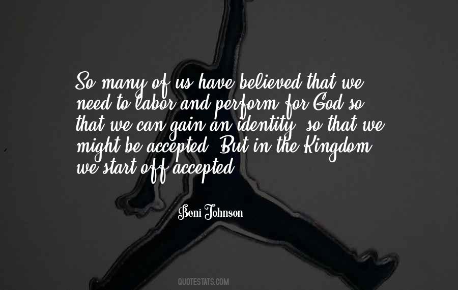 Beni Johnson Quotes #1226475