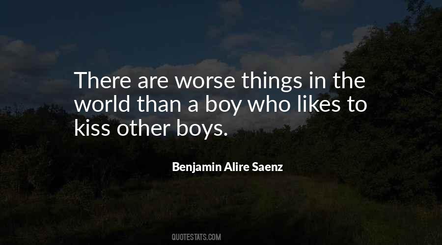 Benjamin Alire Saenz Quotes #117458