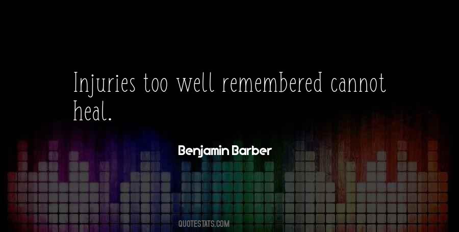 Benjamin Barber Quotes #1516519