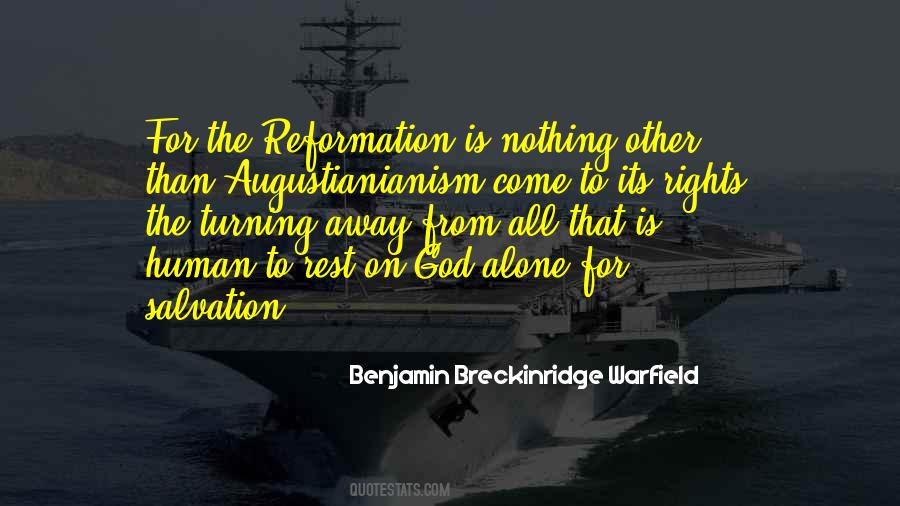 Benjamin Breckinridge Warfield Quotes #1229690