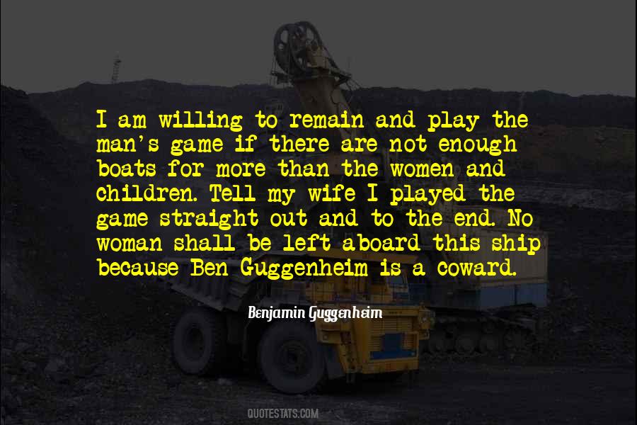 Benjamin Guggenheim Quotes #164158