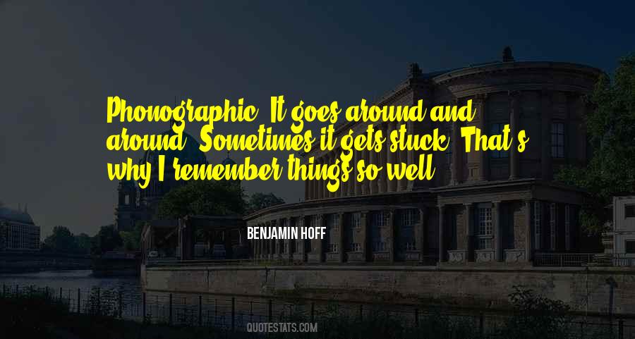 Benjamin Hoff Quotes #1330274