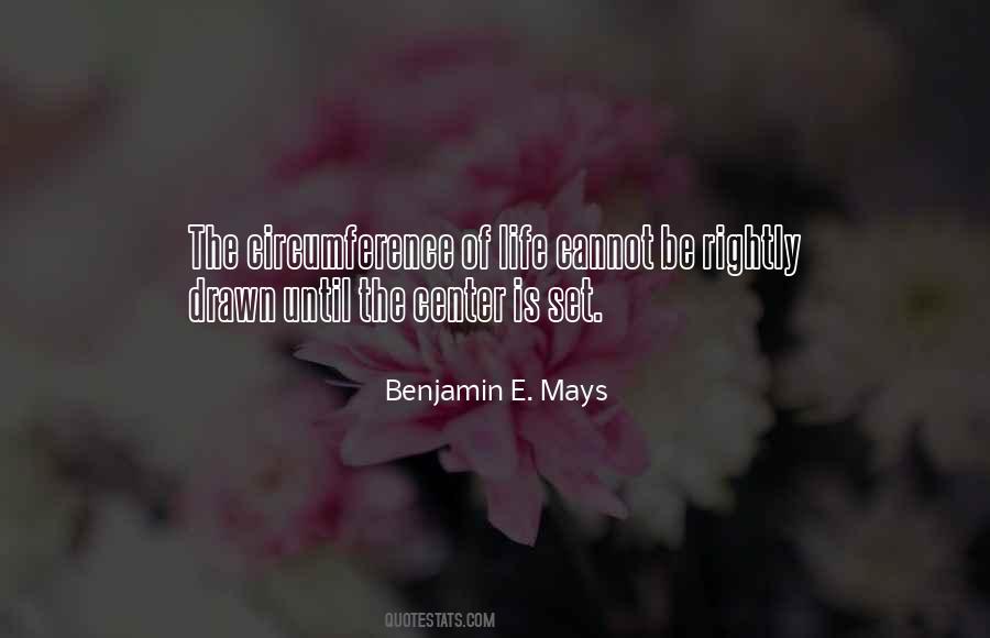 Benjamin Mays Quotes #252676