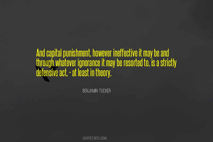 Benjamin Tucker Quotes #1637975