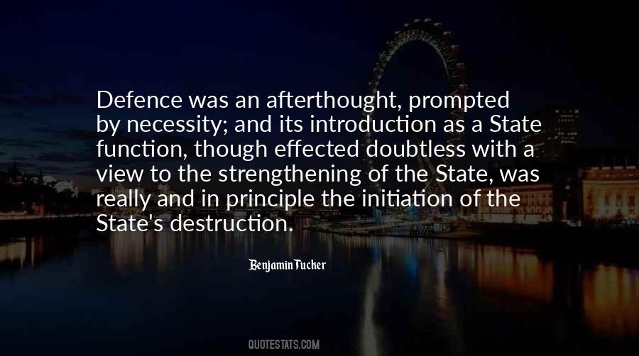 Benjamin Tucker Quotes #1781112