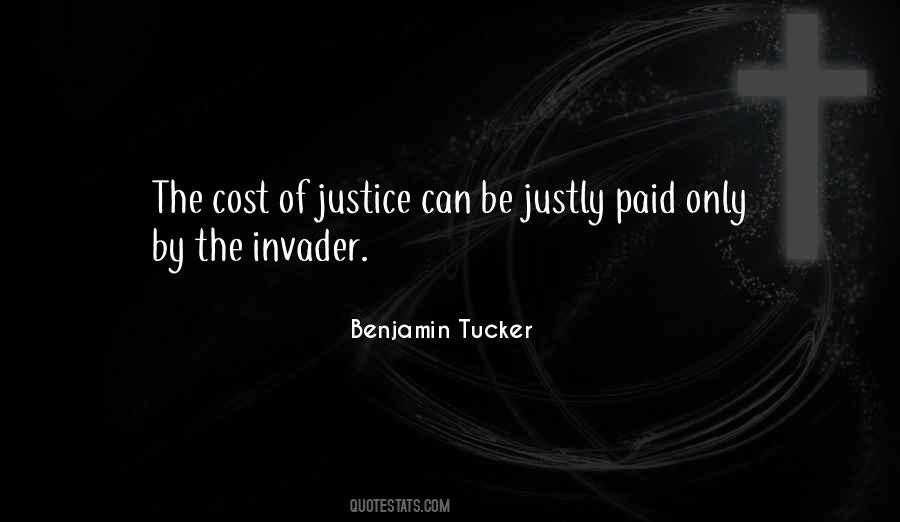 Benjamin Tucker Quotes #1804422