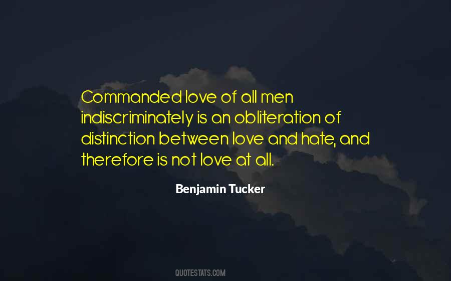 Benjamin Tucker Quotes #296707