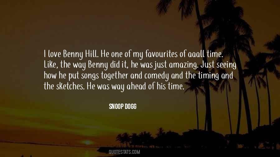 Benny Hill Quotes #1181196