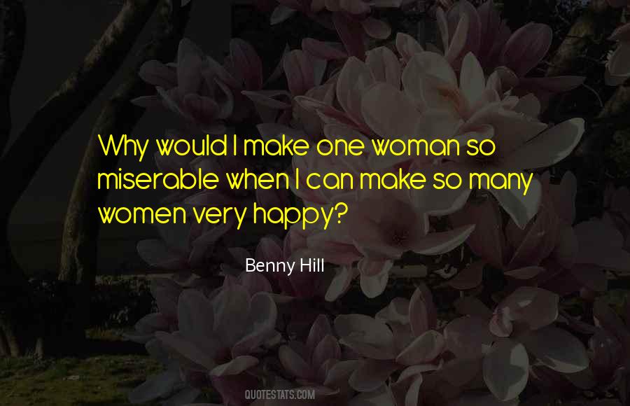 Benny Hill Quotes #266685