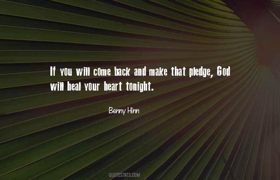 Benny Hinn Quotes #175641