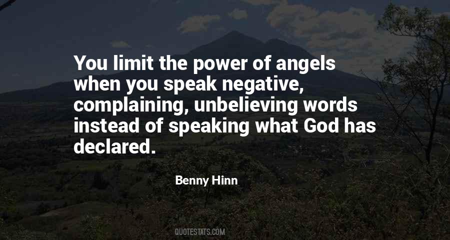 Benny Hinn Quotes #1763867