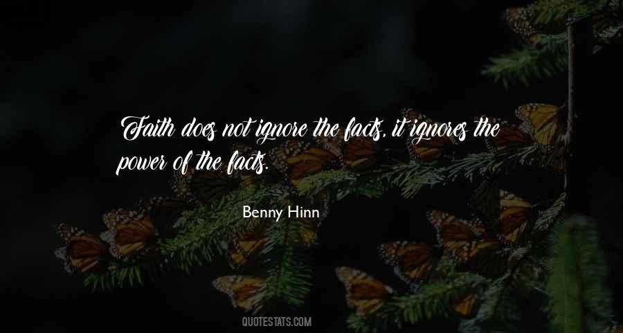 Benny Hinn Quotes #205317