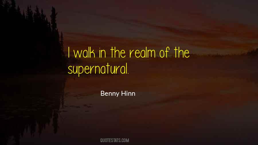 Benny Hinn Quotes #264538