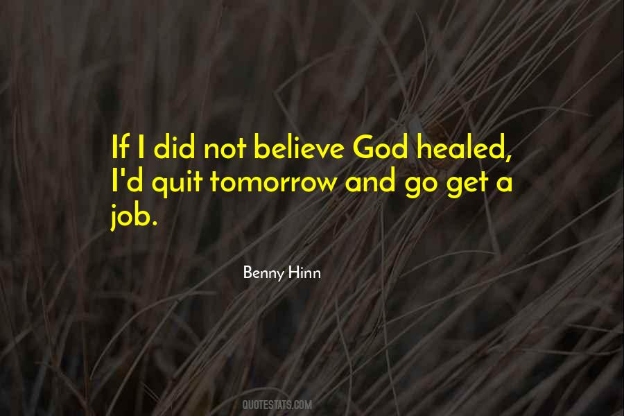 Benny Hinn Quotes #652004