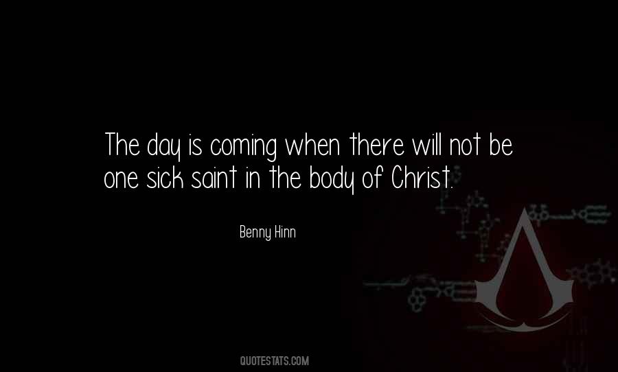 Benny Hinn Quotes #910329