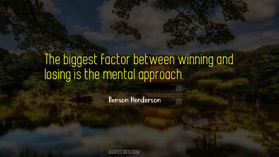 Benson Henderson Quotes #1547175