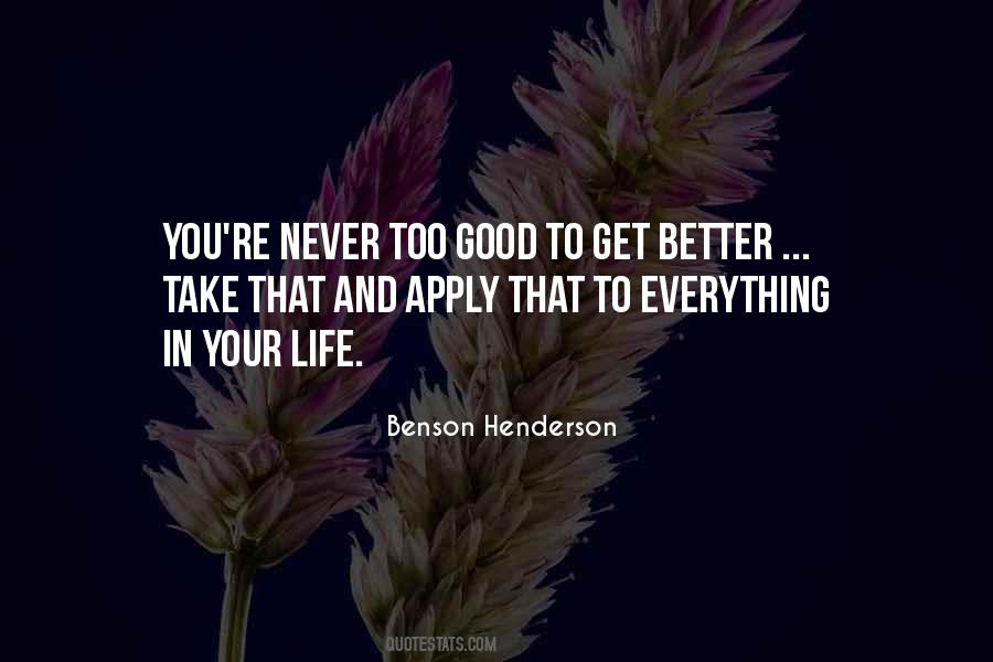 Benson Henderson Quotes #648808