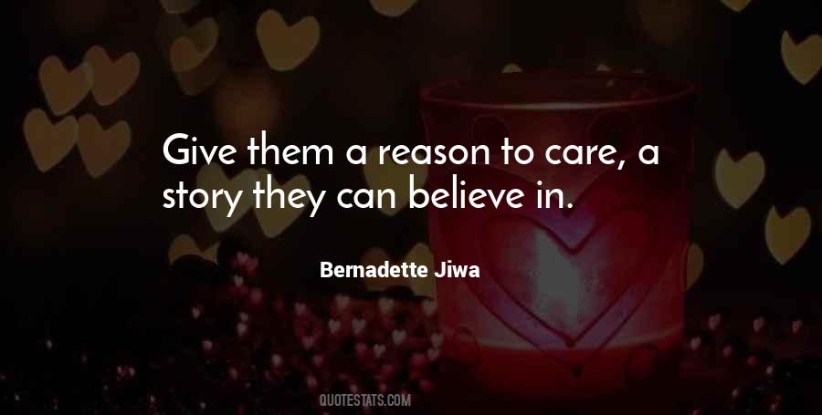 Bernadette Jiwa Quotes #1216036