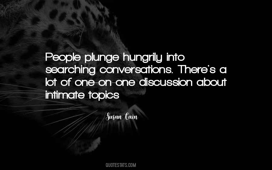 Quotes About Plunge #1434447