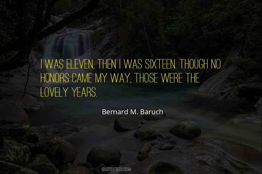 Bernard Baruch Quotes #1102420