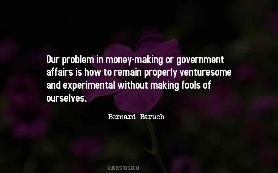 Bernard Baruch Quotes #929733