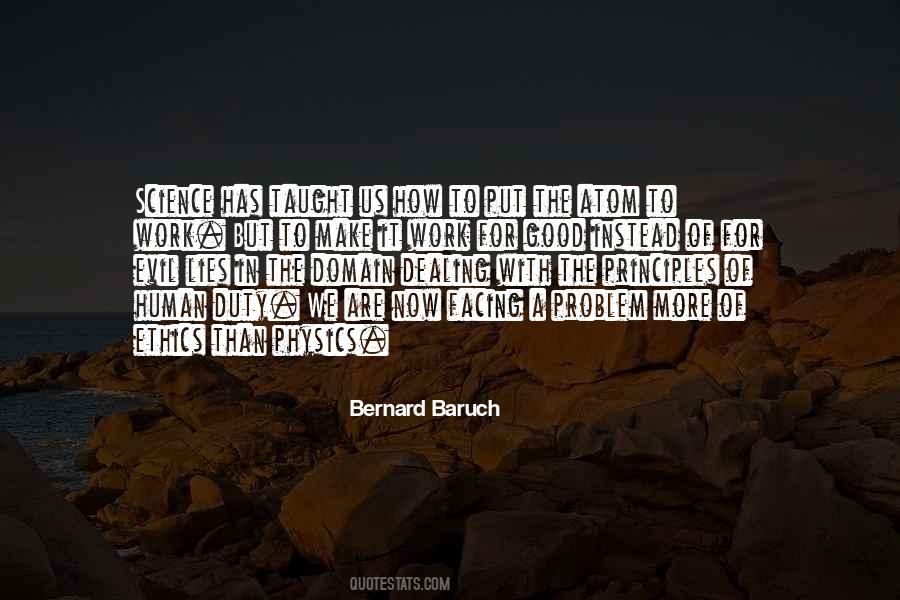 Bernard Baruch Quotes #981659