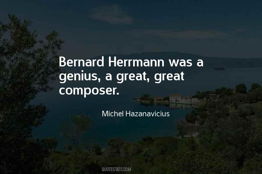 Bernard Herrmann Quotes #1627055