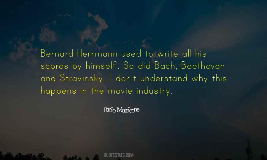 Bernard Herrmann Quotes #204386