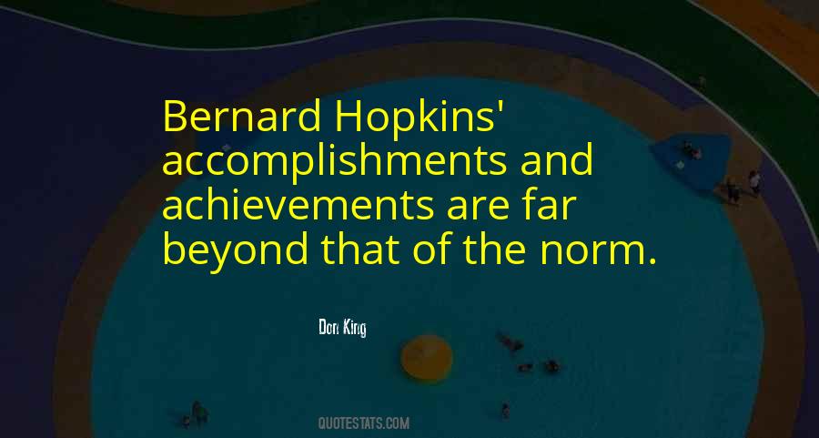 Bernard Hopkins Quotes #1290950