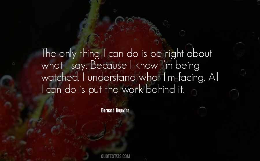 Bernard Hopkins Quotes #1729177