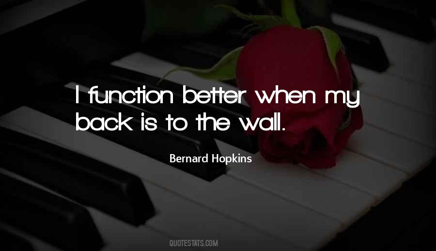 Bernard Hopkins Quotes #182455