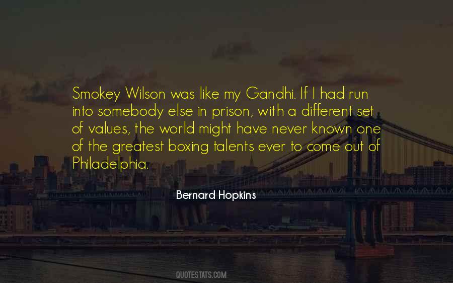 Bernard Hopkins Quotes #280458