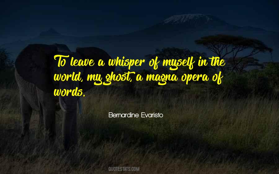 Bernardine Evaristo Quotes #939752