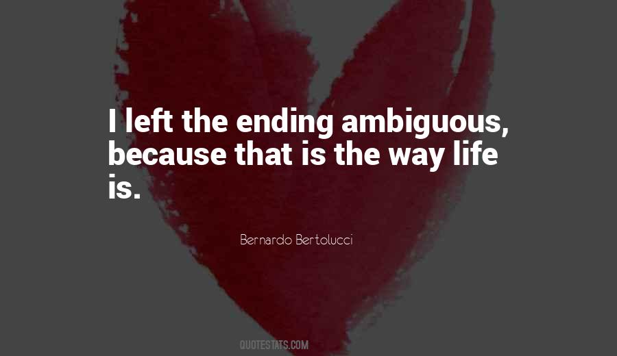 Bernardo Bertolucci Quotes #1574775