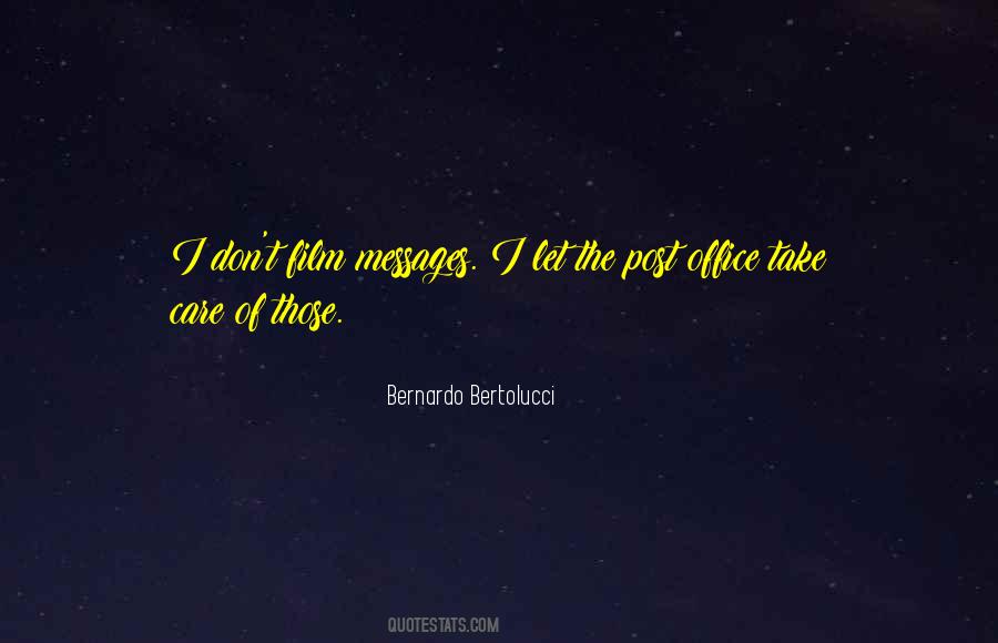 Bernardo Bertolucci Quotes #5140