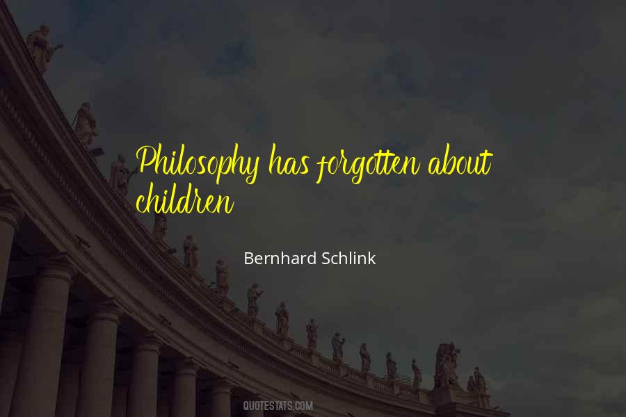 Bernhard Schlink Quotes #1725497