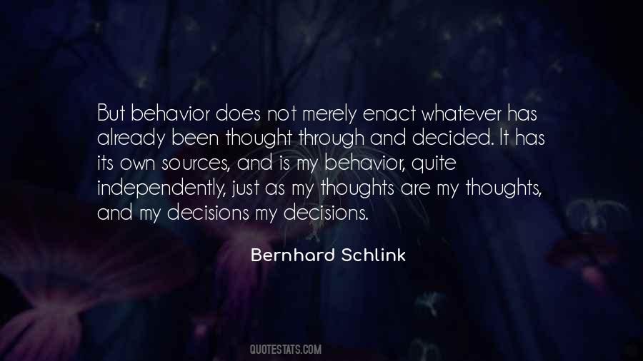 Bernhard Schlink Quotes #1727332