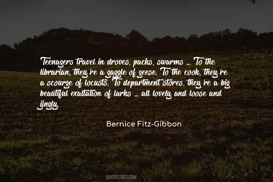Bernice Fitz-gibbon Quotes #344381
