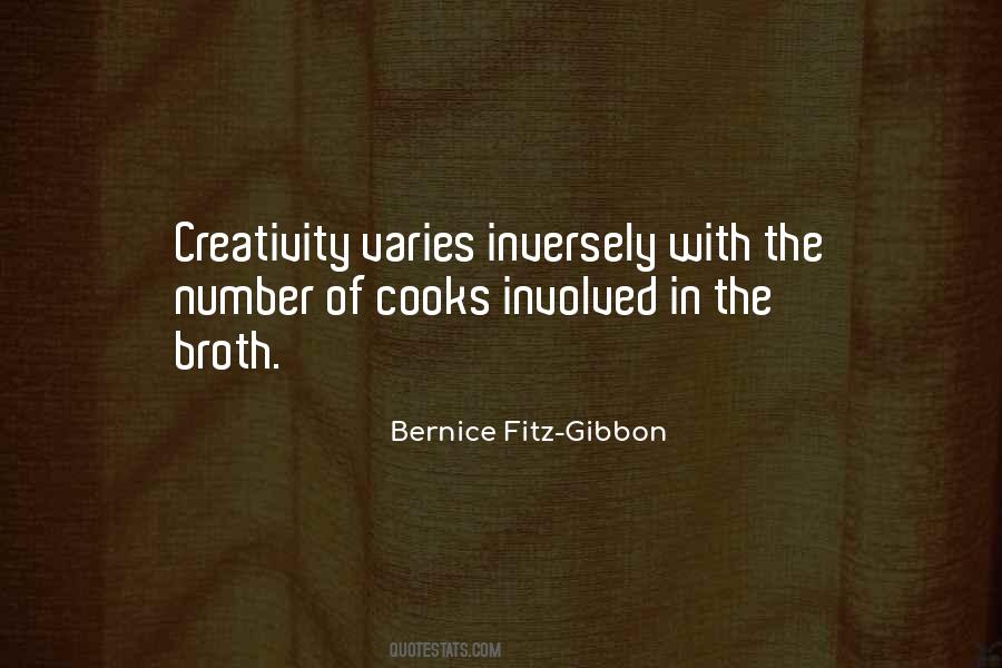 Bernice Fitz-gibbon Quotes #840273