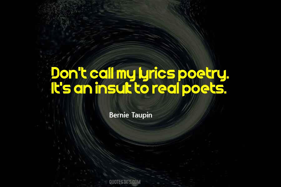 Bernie Taupin Quotes #872077