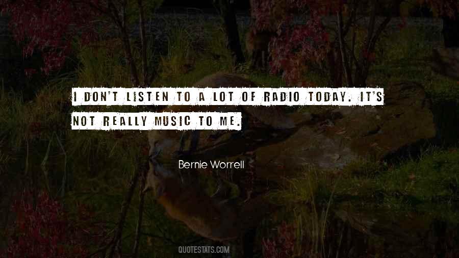 Bernie Worrell Quotes #1367259