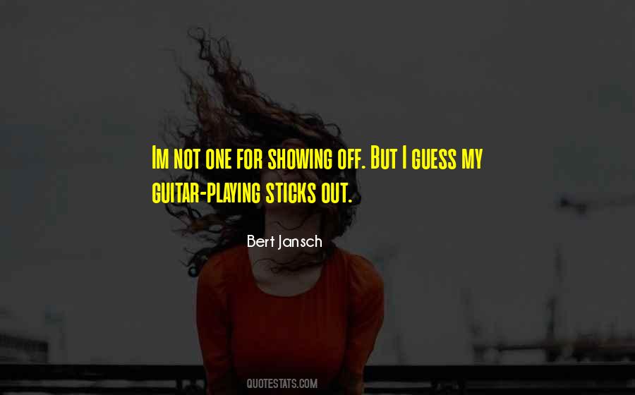 Bert Jansch Quotes #939600