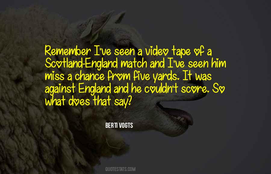 Berti Vogts Quotes #247718