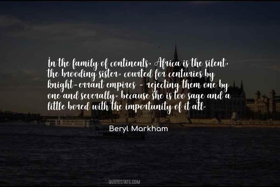 Beryl Markham Quotes #127911