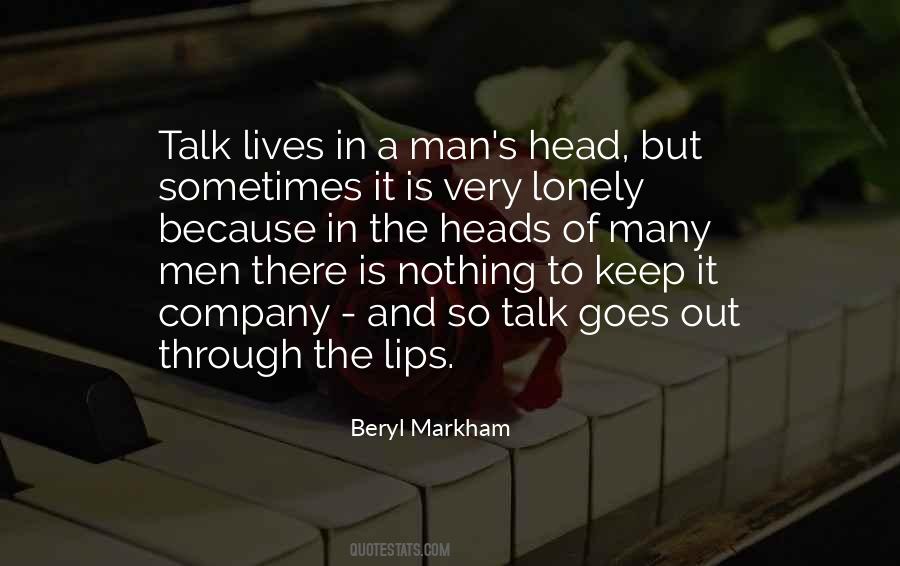 Beryl Markham Quotes #1676525