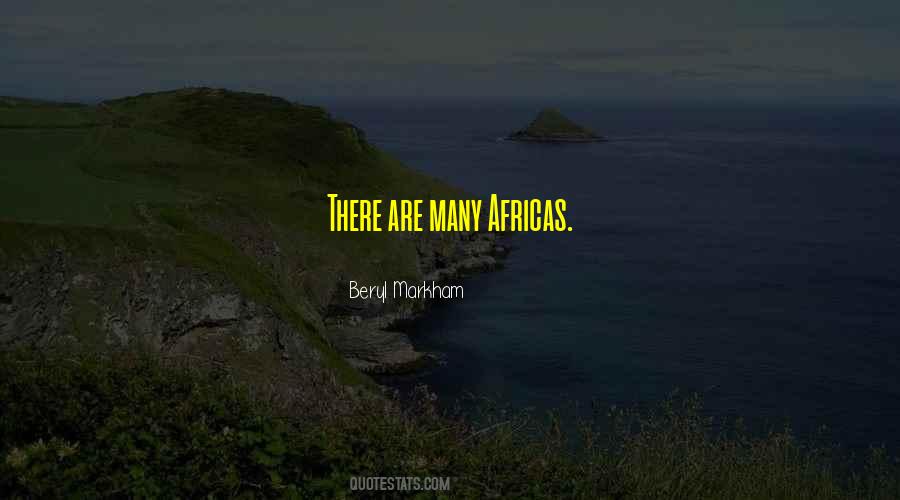 Beryl Markham Quotes #1822850